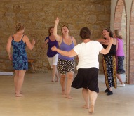 Beim Tanzworkshop 2011